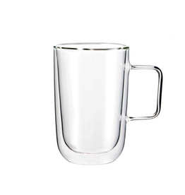 Ens. 2 tasses double paroi avec anse 375ml
