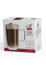 Ens. 2 tasses double paroi avec anse 375ml