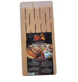 Planches de cèdre pour fruits de mer (2)