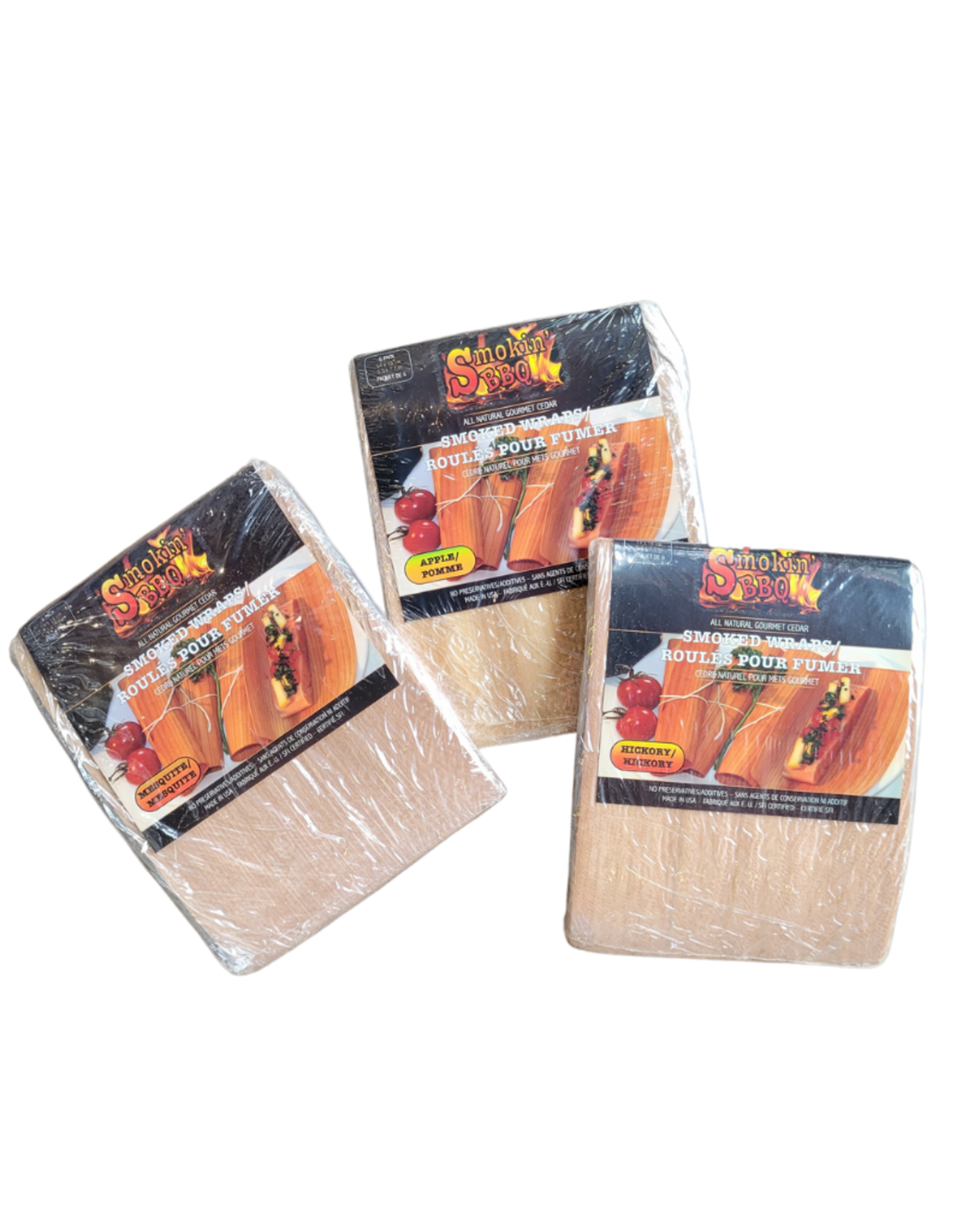 Roulés de cèdre gourmet pour BBQ et Four - Smokin' BBQ