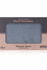 Vital Tuile de cuisson en pierre volcanique Vital 12X8''
