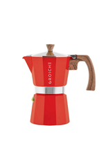 Grosche Cafetière espresso 'Milano' rouge