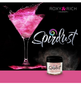 Spirdust - poudre scintillante à cocktails rose