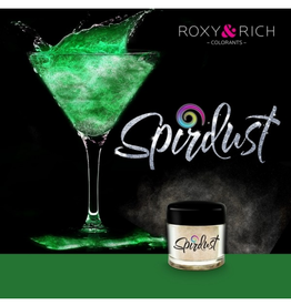 Spirdust - poudre scintillante à cocktails vert