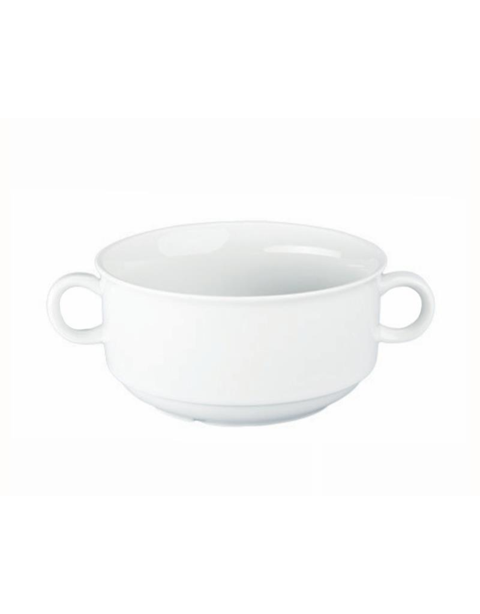 Bol à soupe 355ml en porcelaine blanche