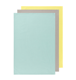 Now Designs Linges à vaisselle 'Baker's Floursack' en coton 3UN jade lune zeste