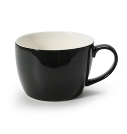 Danesco Tasse à café au lait 600ML noire