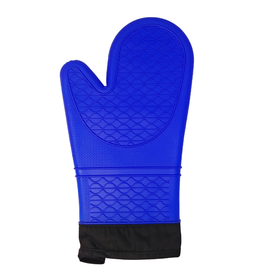 Mitaine pour le four en silicone CoolTouch bleue