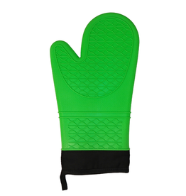 Mitaine pour le four en silicone CoolTouch verte