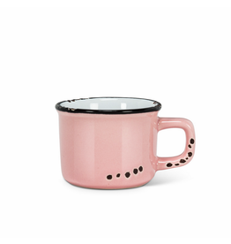 Abbott Tasse espresso look émaillé  rose