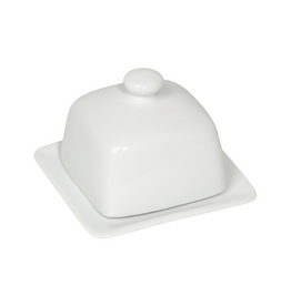 Now Designs Beurrier carré Now Designs  blanc