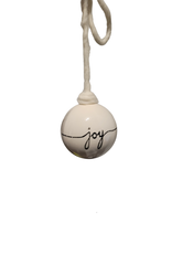 Boule décorative avec corde "Joy"