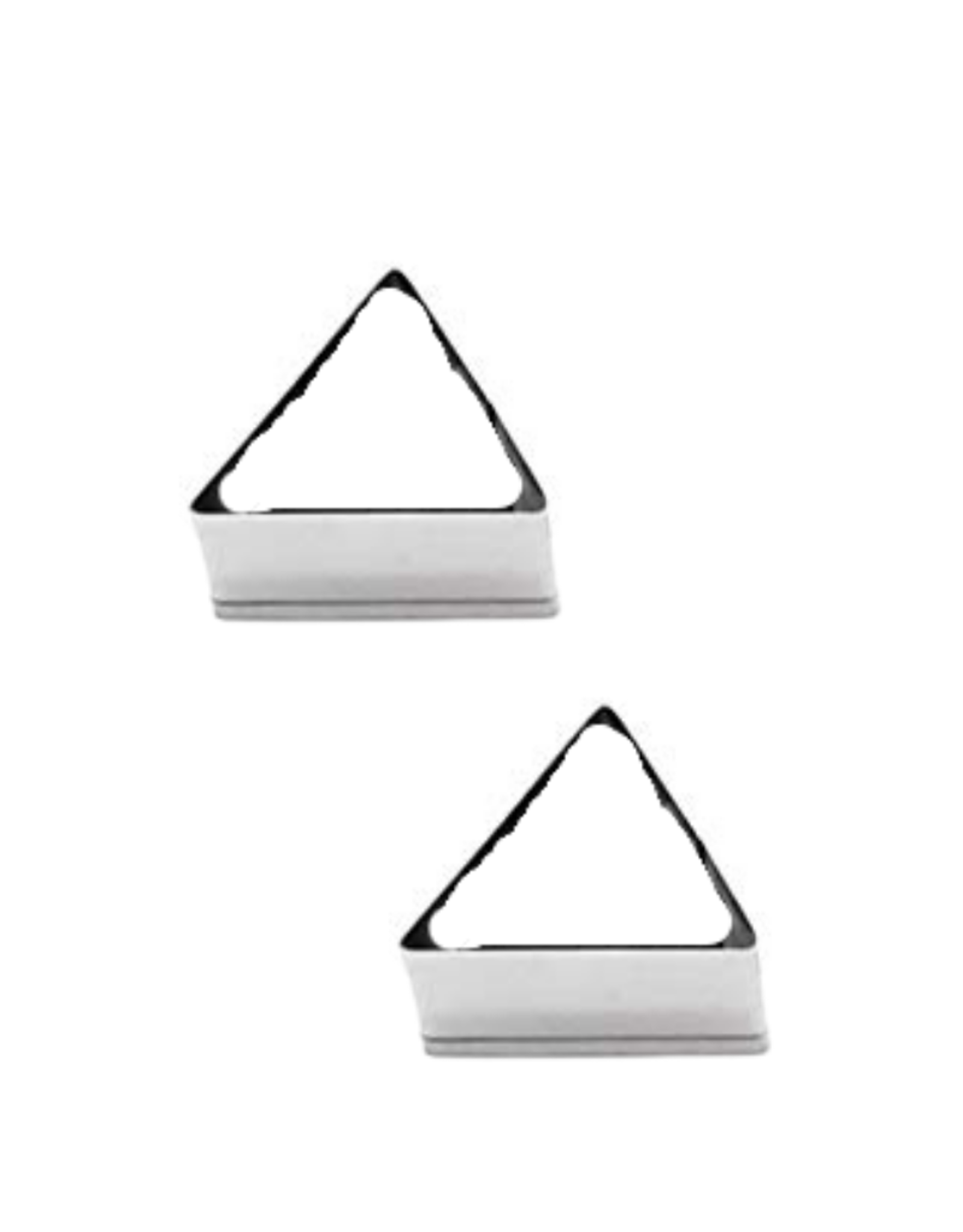 Ens. 2 emportes-pièces triangle