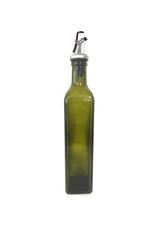 Cuisinox Bouteille pour huile ou vinaigre en verre vert 500ML