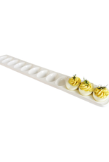 Plateau en céramique pour oeufs farcis/bouchées