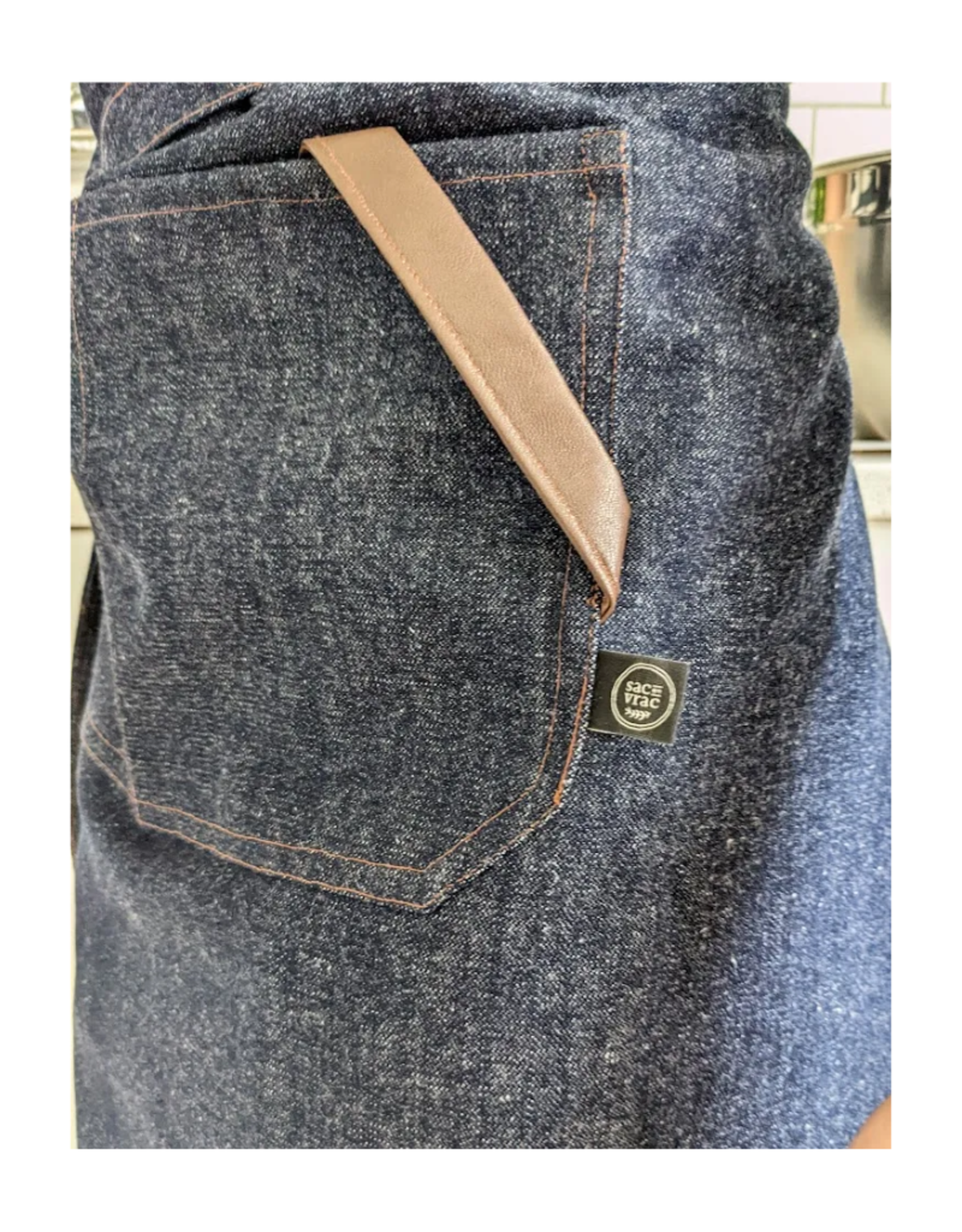 Sac en Vrac Tablier en denim Sac en Vrac