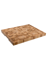 Planches Labell Bloc à dépecer en érable sur pattes 16 x 20 x 1 1/2'' avec rainure