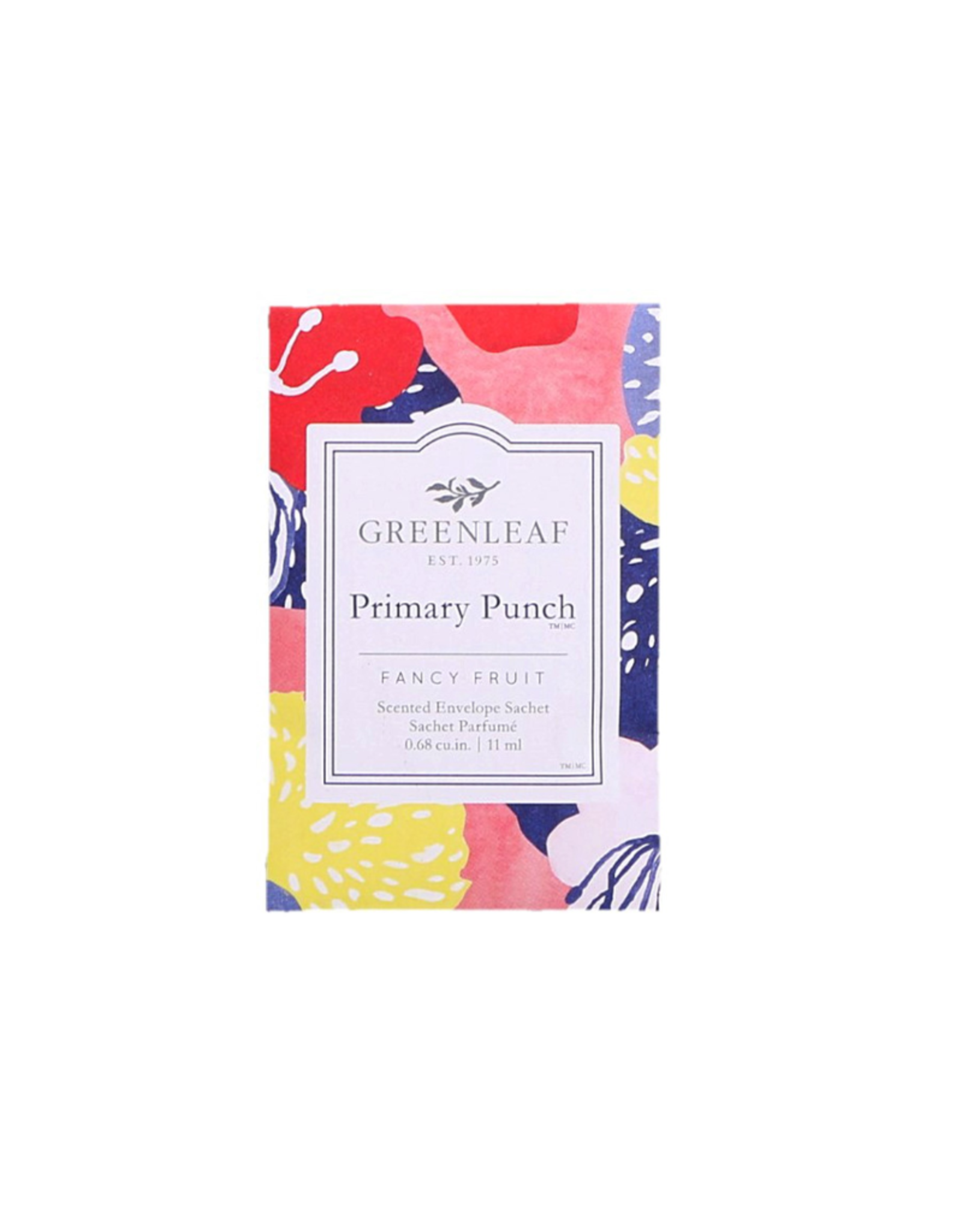 Greenleaf Mini sachet parfumé 11ml Primary Punch