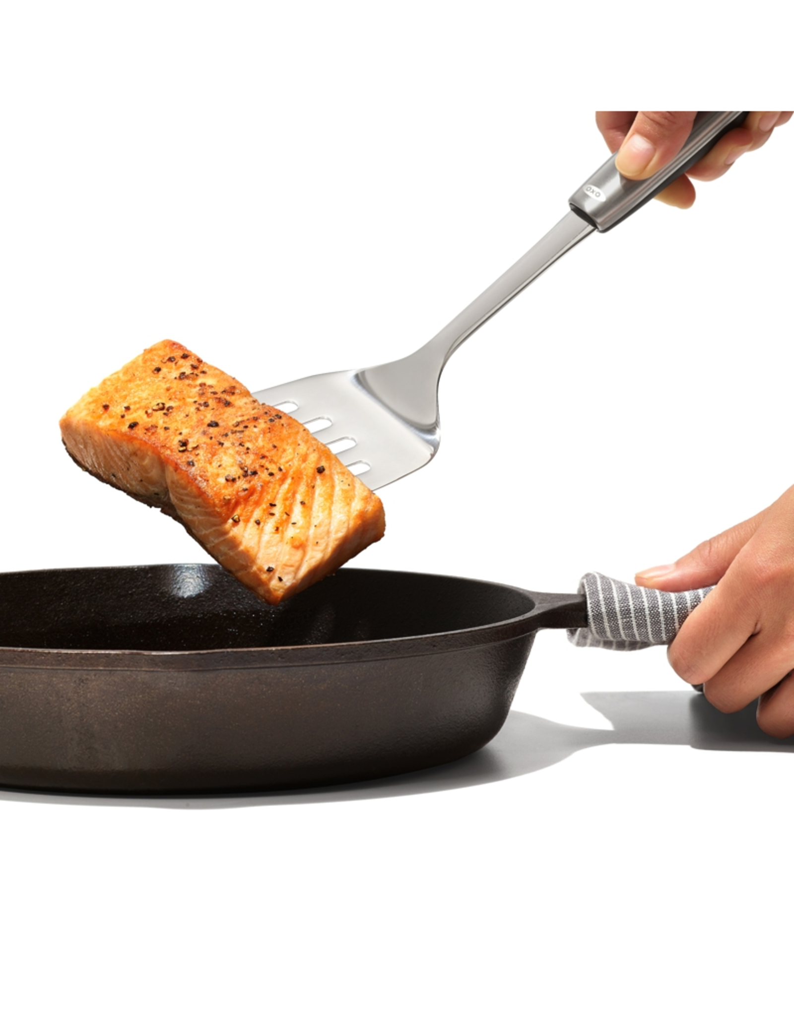 OXO Spatule à rainures OXO Steel