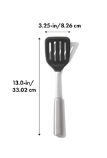 OXO Spatule à rainures en silicone OXO Steel