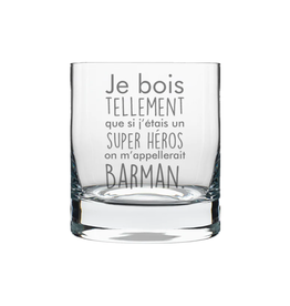 La Maison du Bar Verre Old Fashioned 'Barman'