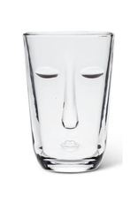 Abbott Verre Hi Ball en verre avec visage