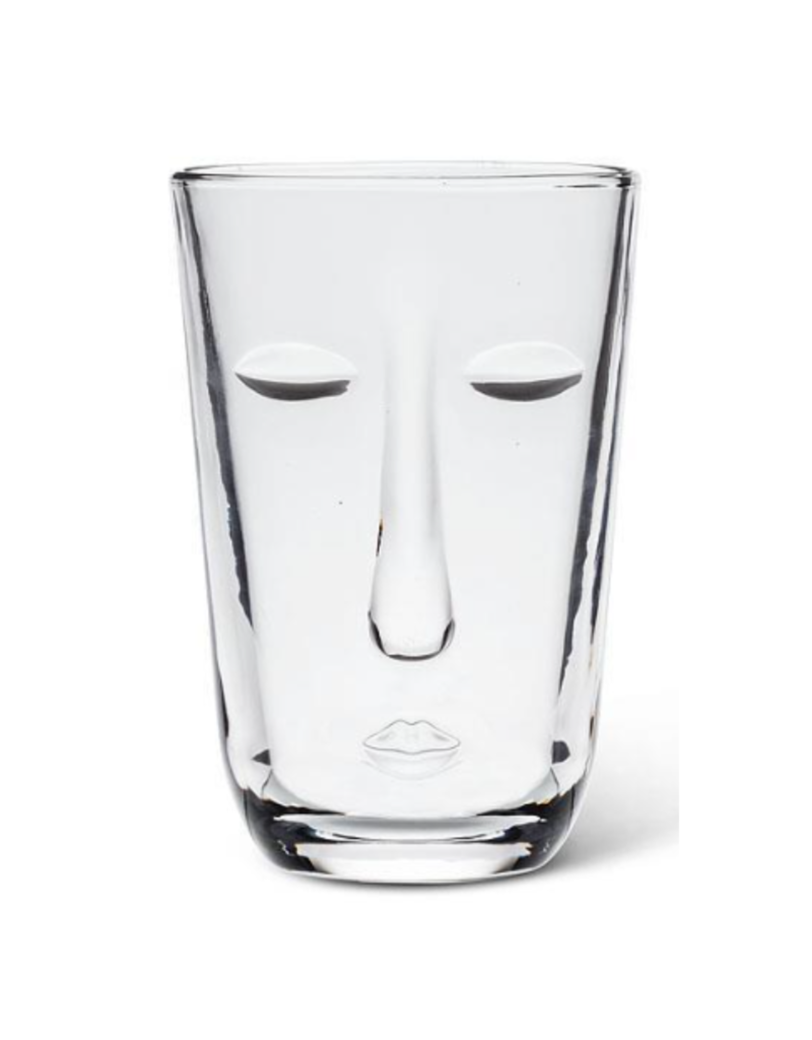 Abbott Verre Hi Ball en verre avec visage