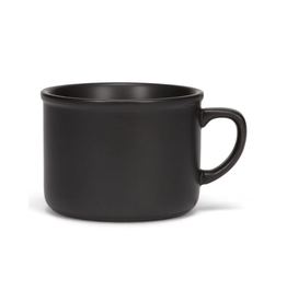 Abbott Tasse en grès 8oz noir mat