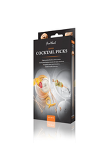 Final Touch Ens. 6 pique-fruits fini cuivre