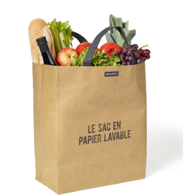 Ricardo Sac en papier lavable pour l'épicerie Ricardo