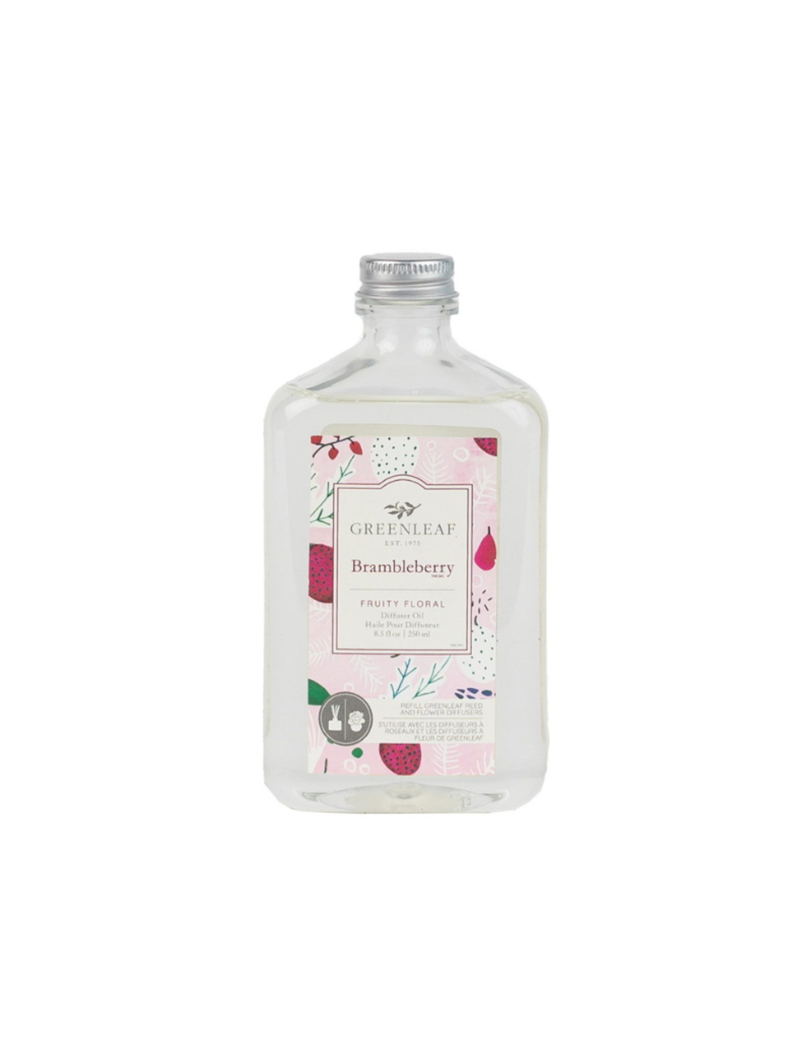 Greenleaf Recharge d'huile 250ml pour diffuseur à roseaux - Brambleberry