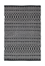 Avocado Decor Tapis Dhurrie Noir