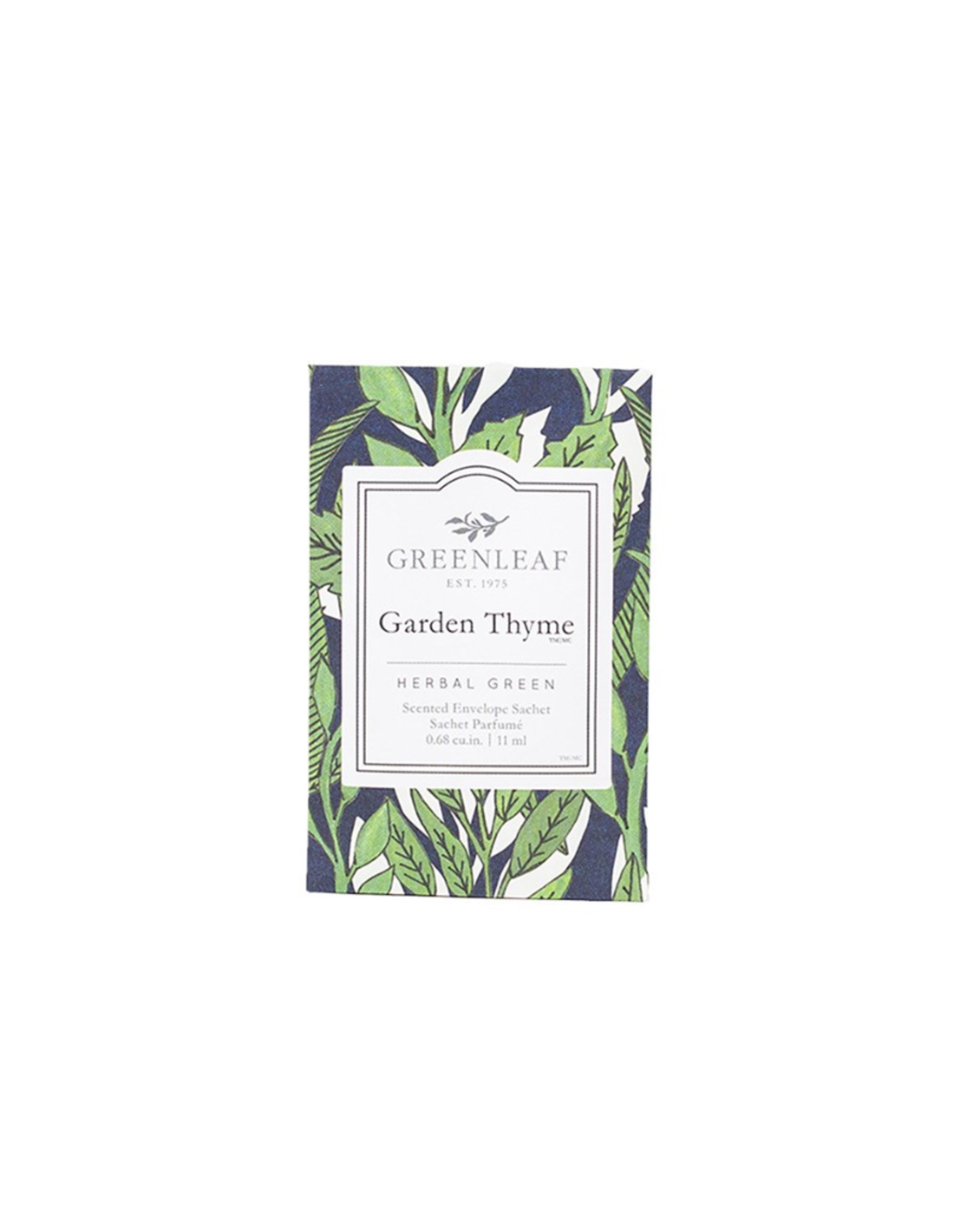 Greenleaf Mini sachet parfumé 11ml Garden Thyme