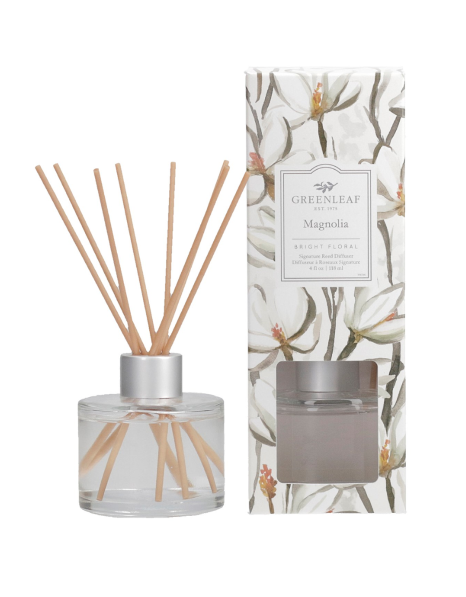 Greenleaf Diffuseur à roseaux Magnolia