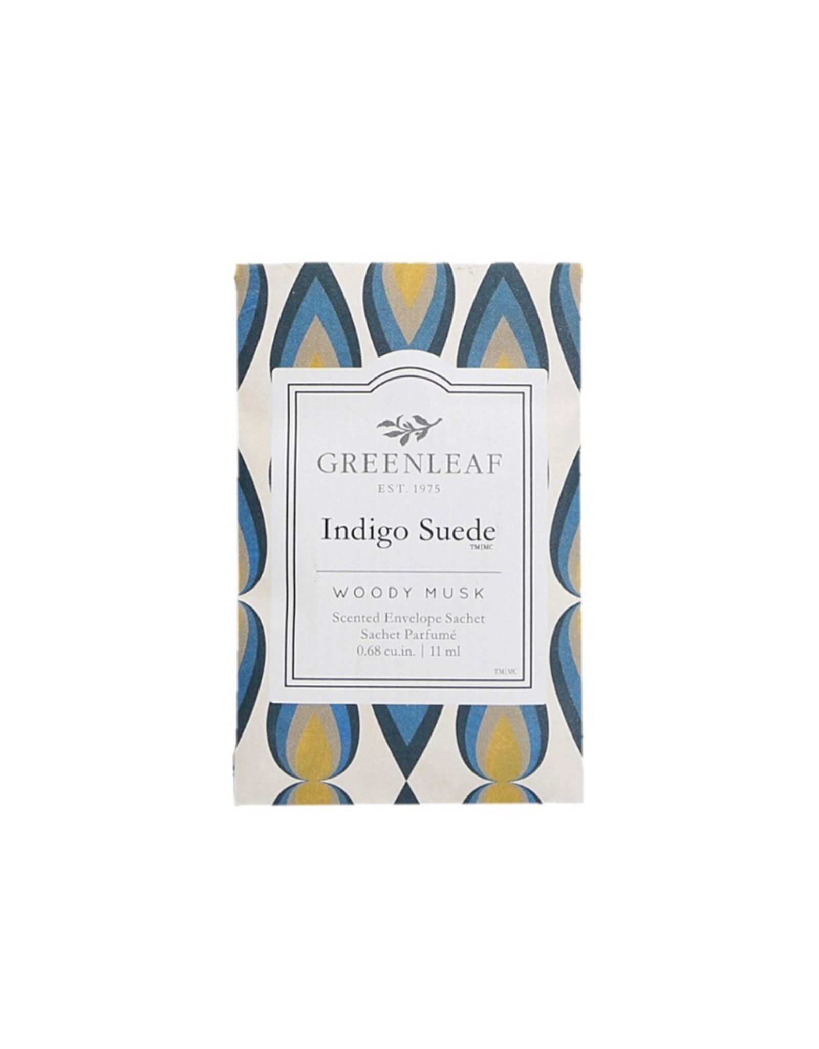 Greenleaf Mini sachet parfumé 11ml Indigo Suede