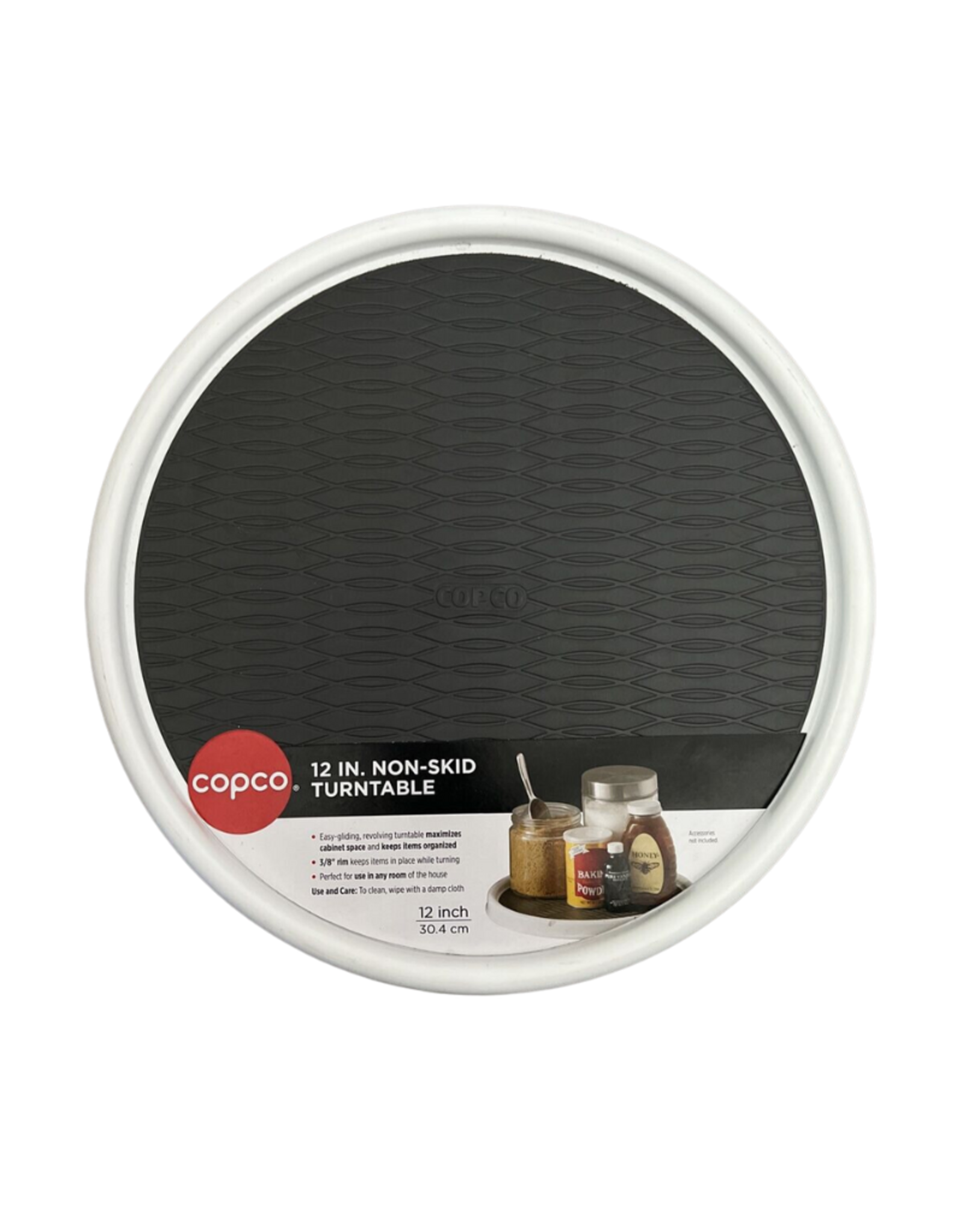 Plateau rotatif antidérapant 30cm