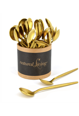 Petite cuillère en métal or