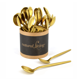 Petite cuillère en métal or
