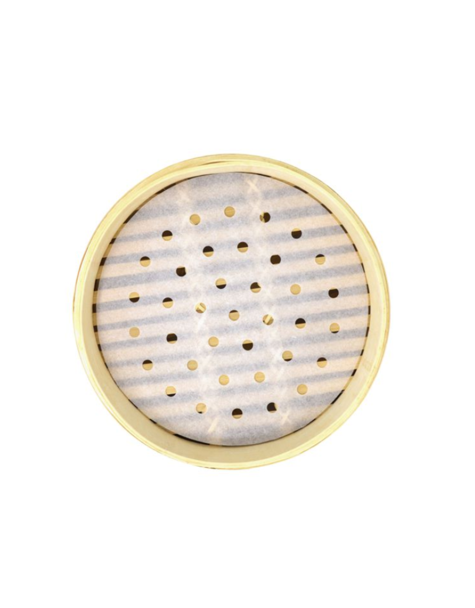 Zen Cuisine Doublures en papier parchemin 18cm pour étuveuse en bambou (24) single