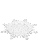 Napperon flocon argent