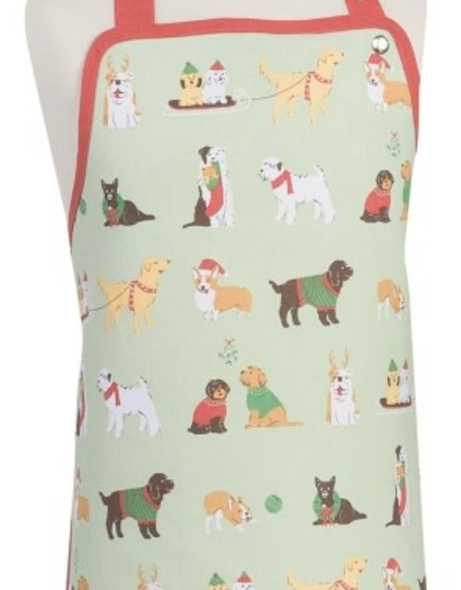 Now Designs Tablier pour enfant 'Holiday Pups'