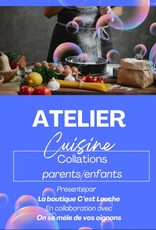 Atelier collations parent-enfant le 24 octobre de 10h à midi