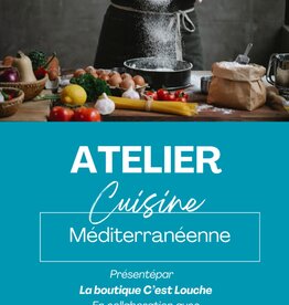 Atelier de cuisine méditérranéenne - Saveurs du soleil 4 novembre 18h