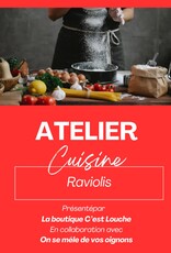 Atelier de cuisine italienne authentique 18 novembre 18h