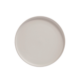 Ens. 4 assiettes à pain en grès Lisbon blanc cassé