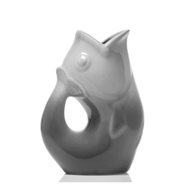 Gurgle Pot Pichet en céramique Gurgle Ombre gris 42oz