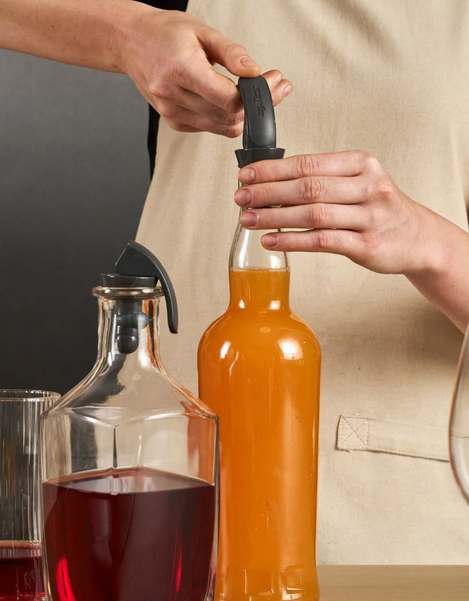 Zyliss Bouchons de bouteille hermétiques Zyliss - Lot de 2