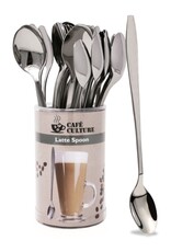 Cuillère à latté Danesco - Long manche en inox