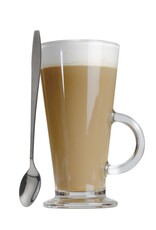 Cuillère à latté Danesco - Long manche en inox