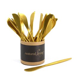 Couteau tartineur Danesco - Lame large en inox